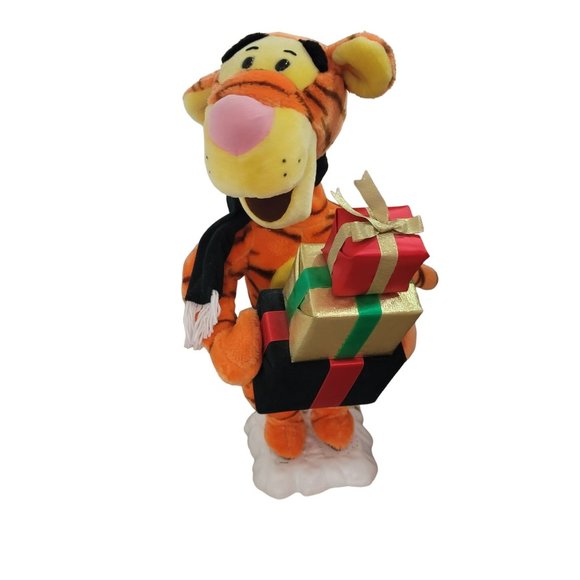 Vintage Disney Christmas Tigger 30" Telco Animated Music Motion winnie the pooh - Picture 2 of 6